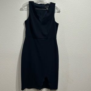 Donna Morgan Navy Blue Sleeveless Dress SZ 4